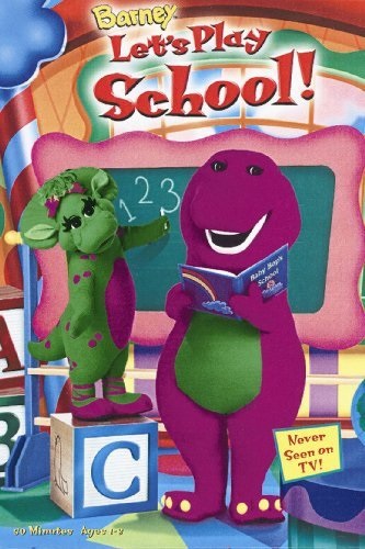 Barney: Let's Play School! (1999) - Vertical Movie Poster