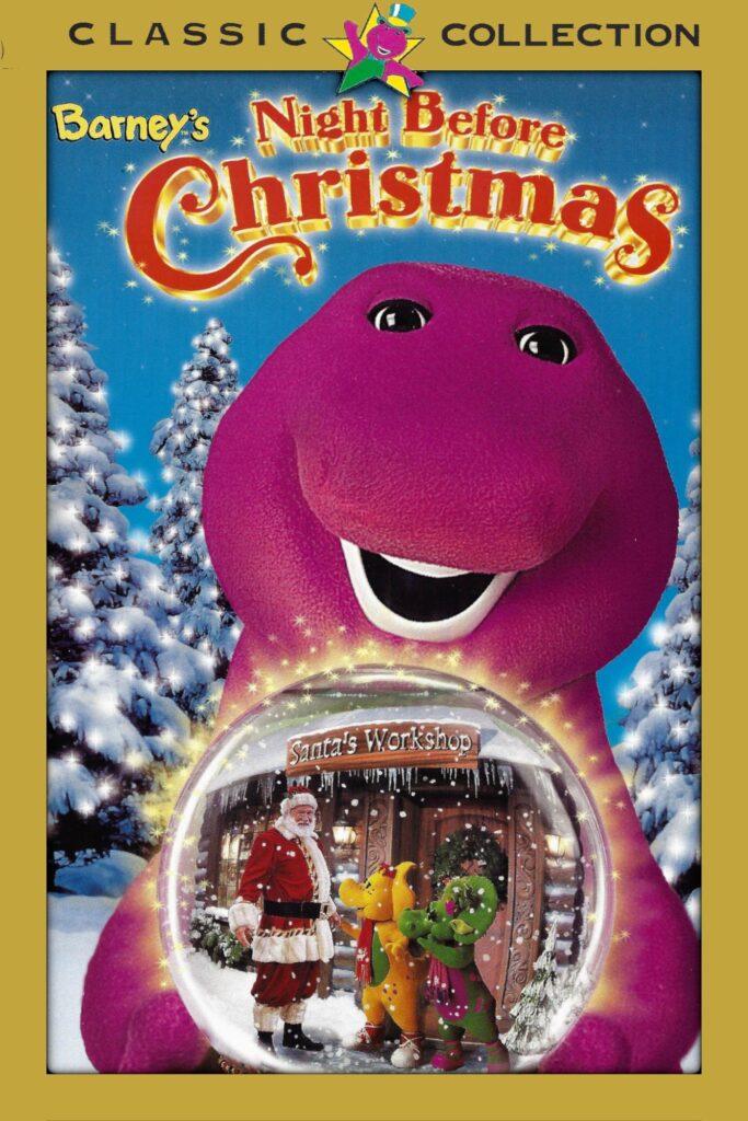 Barney's Night Before Christmas (1999) - Vertical Movie Poster