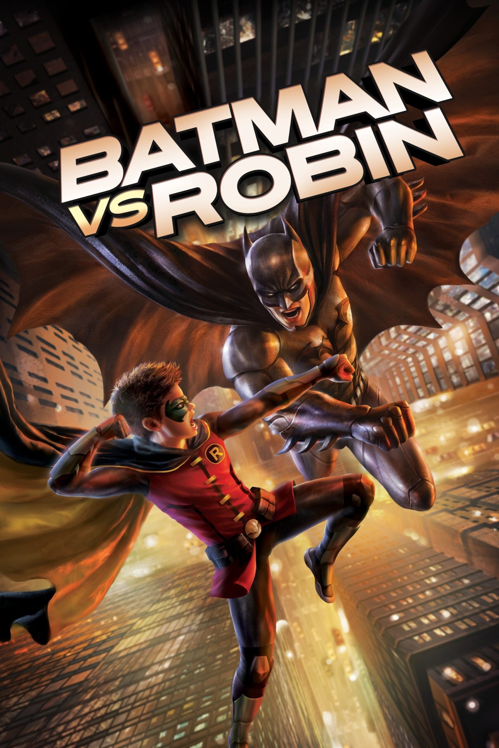Batman vs. Robin (2015) - Vertical Movie Poster