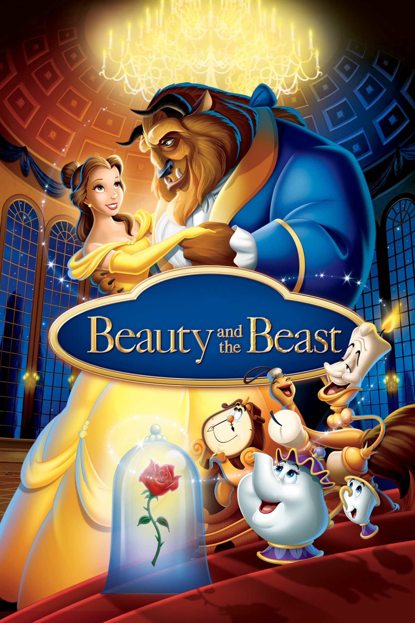 Beauty and the Beast (1991) - Vertical Movie Poster