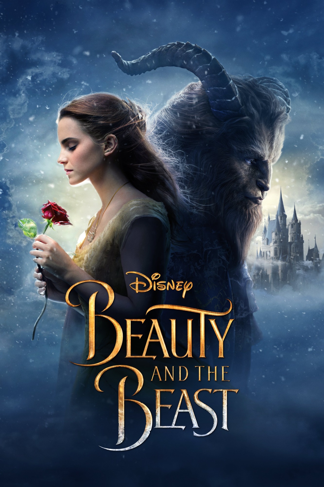 Beauty and the Beast (2017) - Vertical Movie Poster