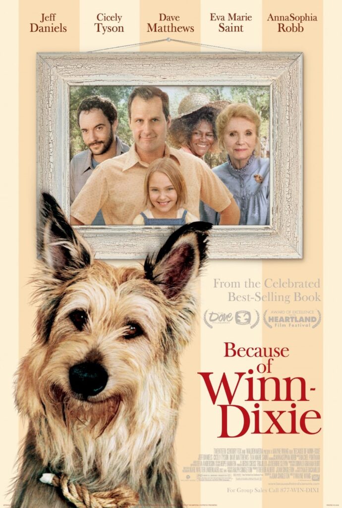 Because of Winn-Dixie (2003) - Vertical Movie Poster