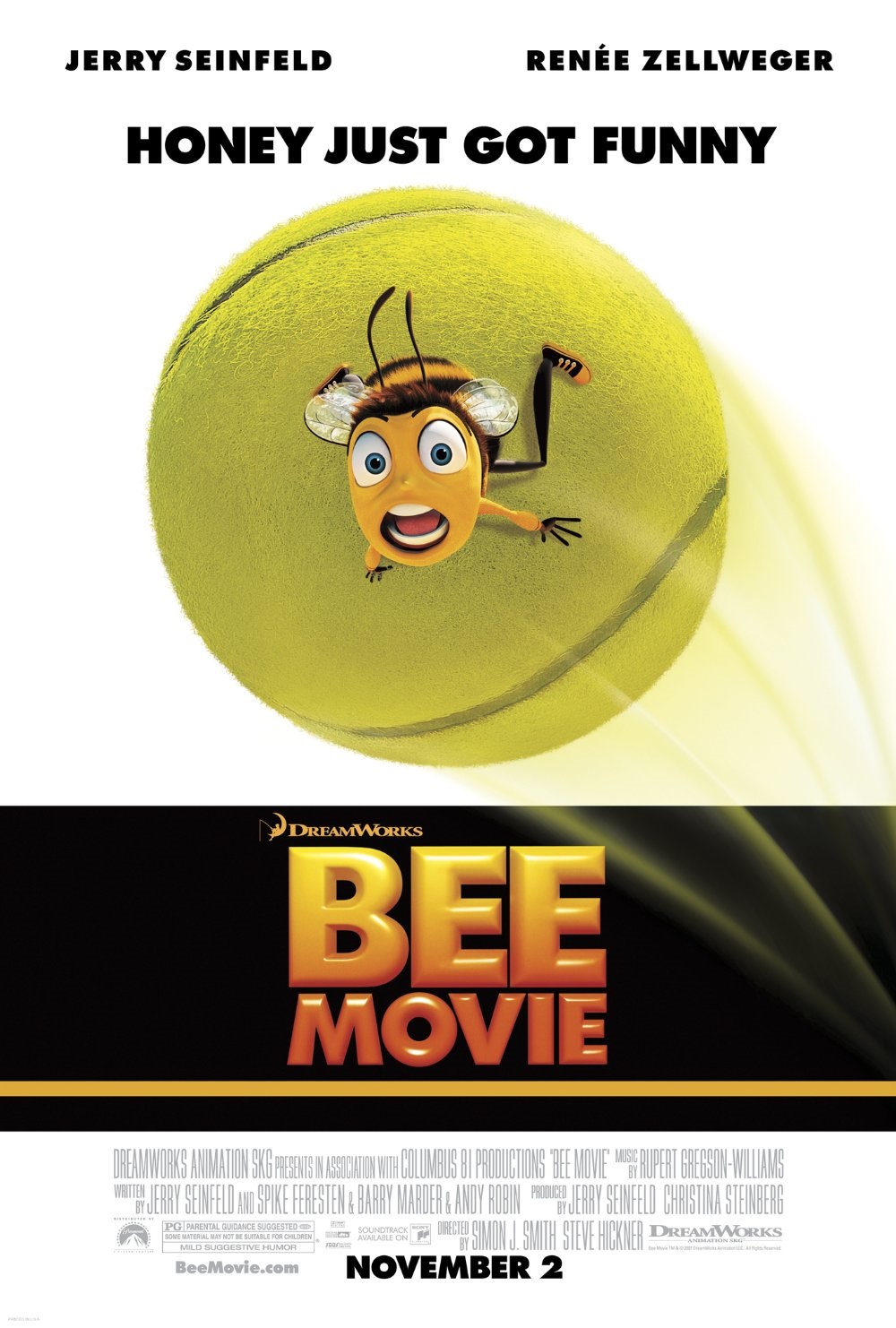 Bee Movie (2007) - Vertical Movie Poster