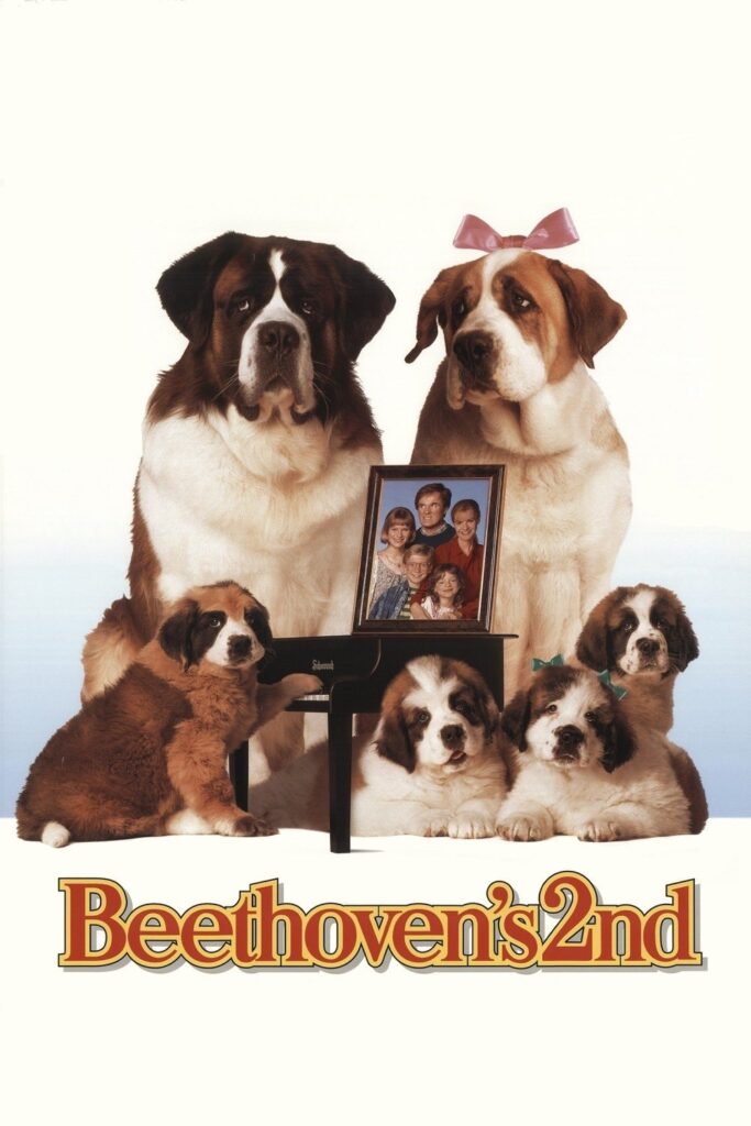 Beethoven's 2nd (1993) - Vertical Movie Poster