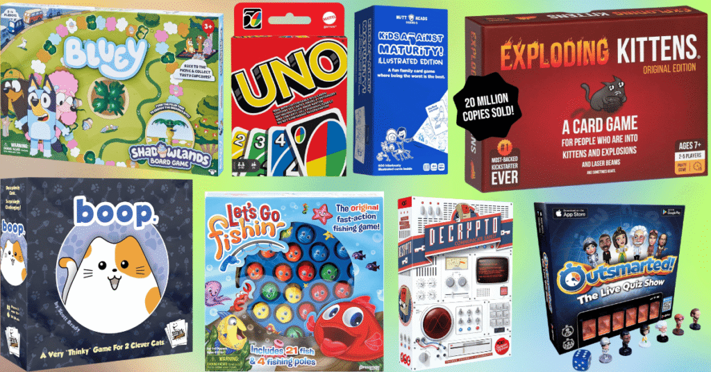 Best Family Board Games For Different Age Groups