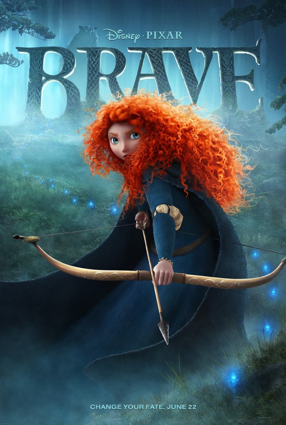 Brave (2012) - Vertical Movie Poster