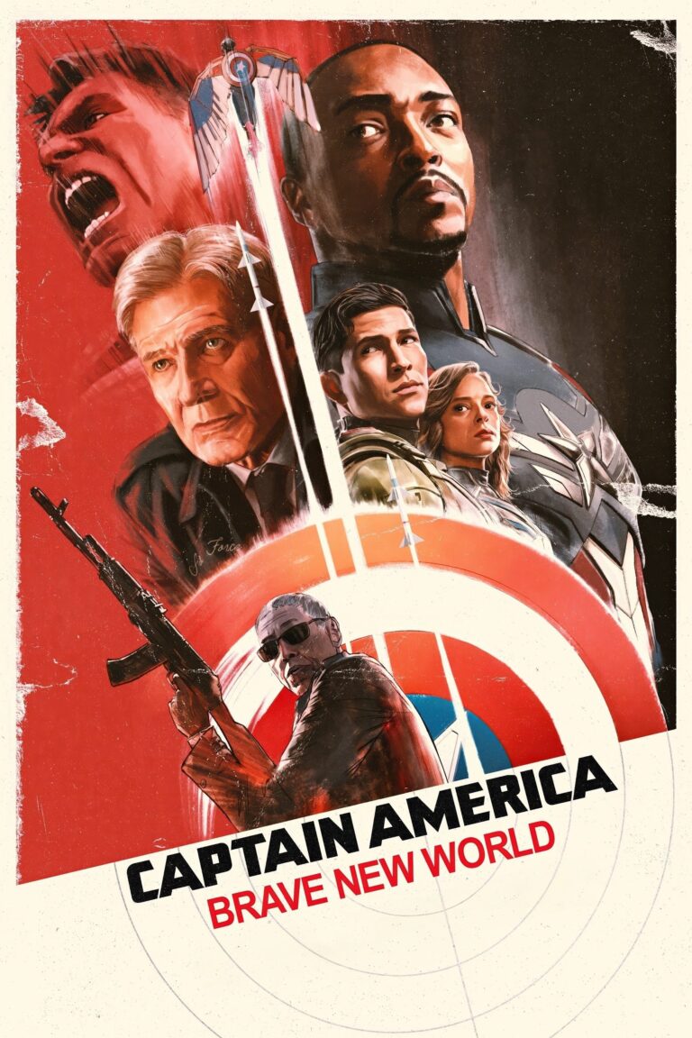 Captain America: Brave New World (2025) - Vertical Movie Poster