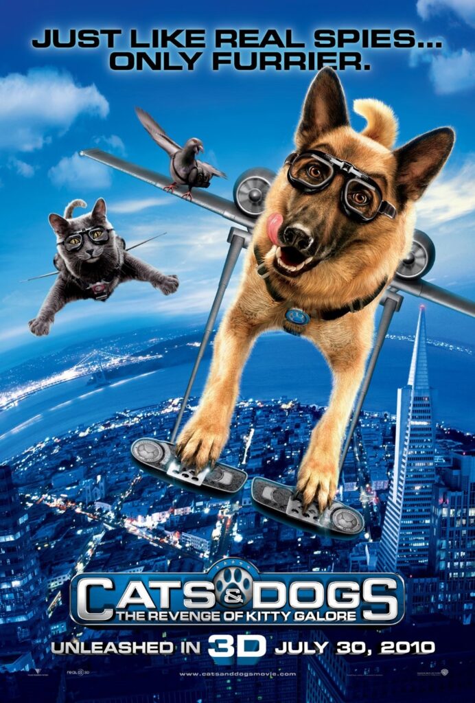 Cats & Dogs: The Revenge of Kitty Galore (2010) - Vertical Movie Poster