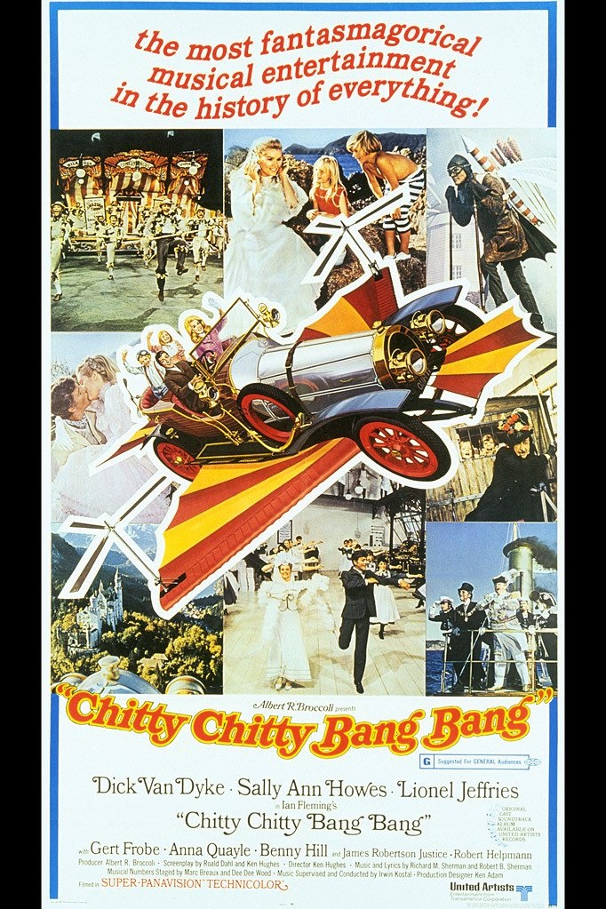 Chitty Chitty Bang Bang (1968) - Vertical Movie Poster