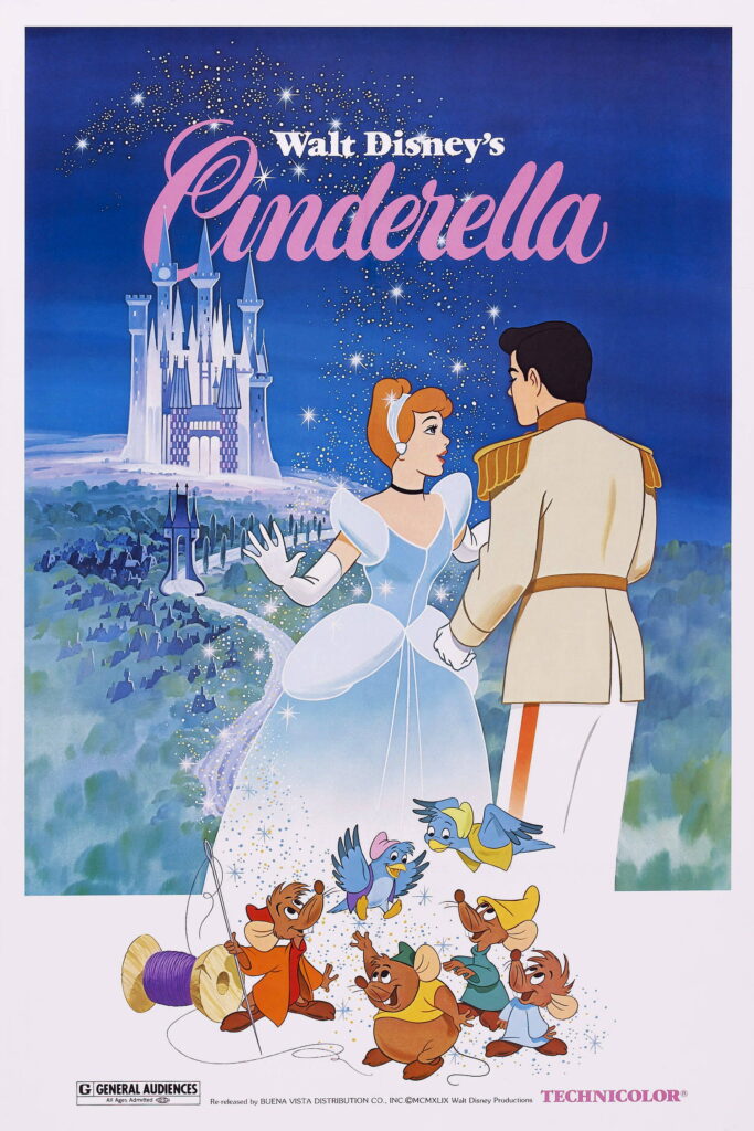 Cinderella (1950) - Vertical Movie Poster