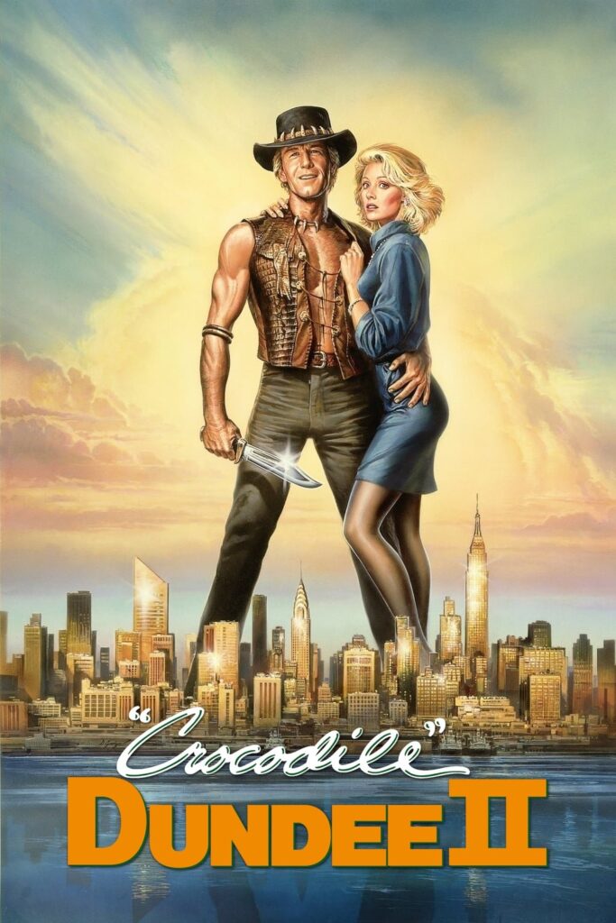 Crocodile Dundee II (1988) - Vertical Movie Poster