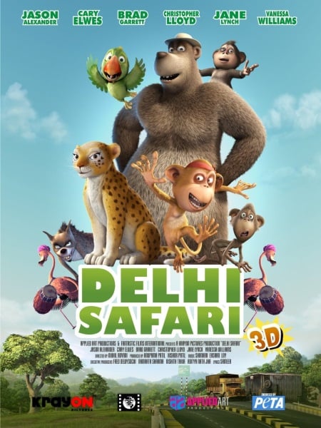 Delhi Safari (2012) - Vertical Movie Poster