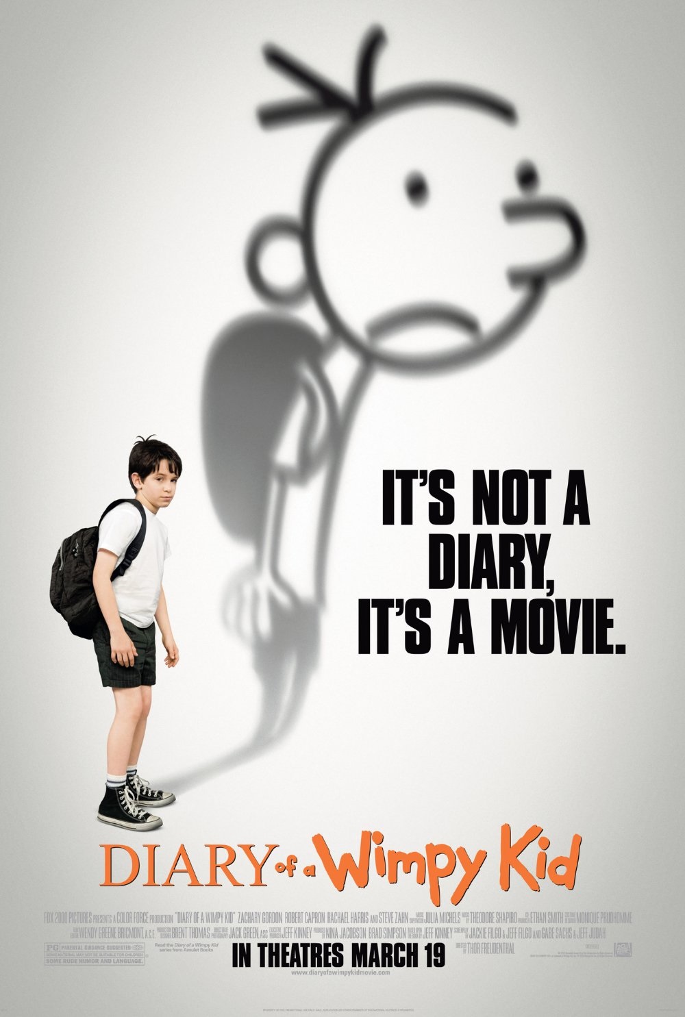 Diary of a Wimpy Kid (2009) - Vertical Movie Poster