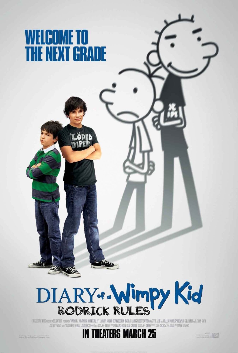 Diary of a Wimpy Kid: Rodrick Rules (2011) - Vertical Movie Poster