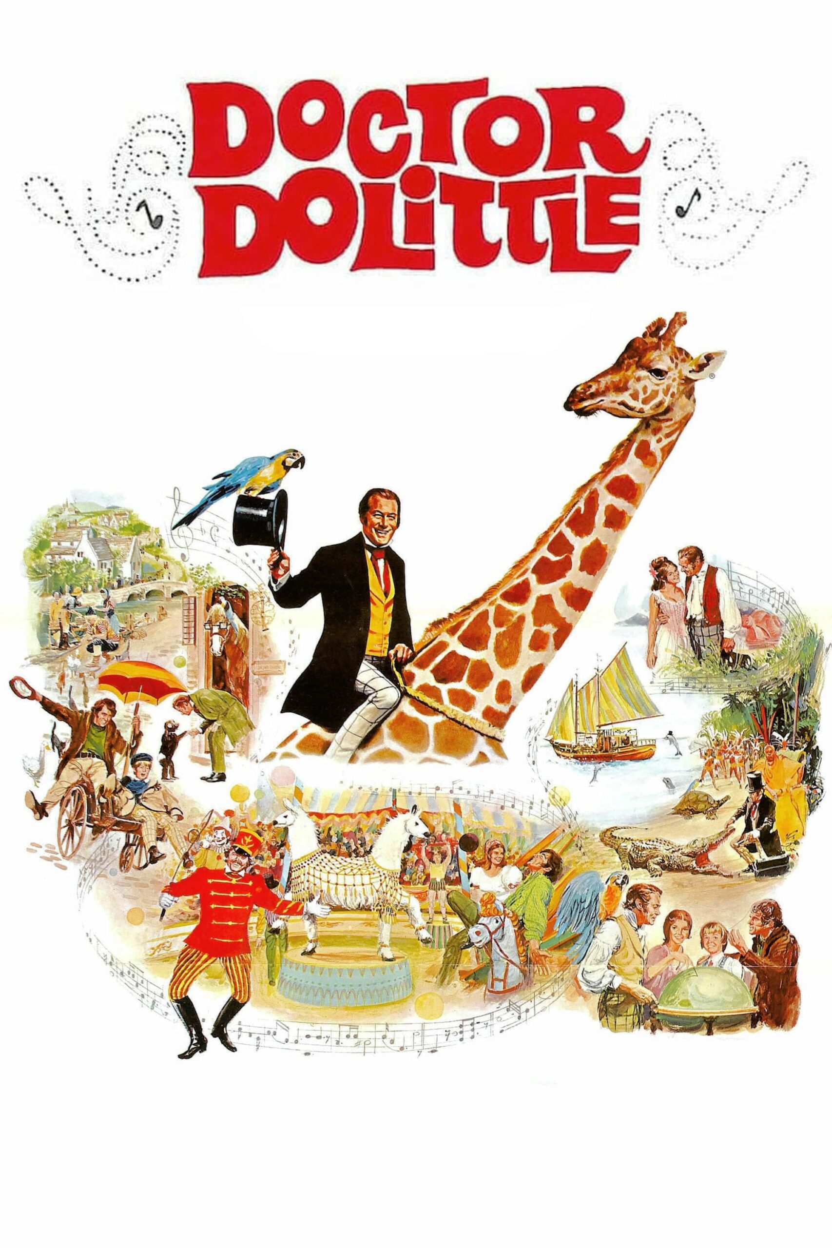 Doctor Dolittle (1967) - Vertical Movie Poster