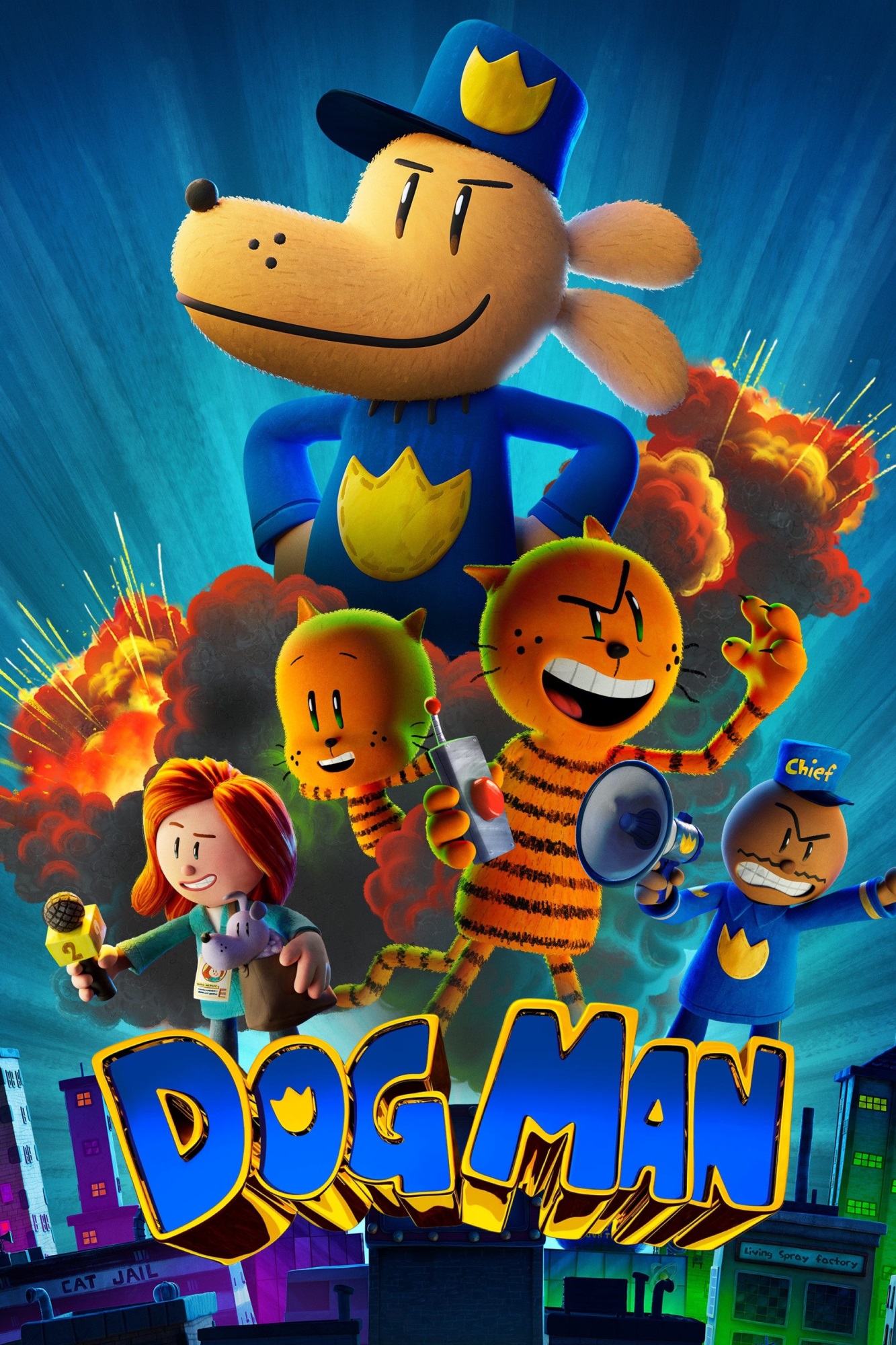 Dog Man (2023) - Vertical Movie Poster