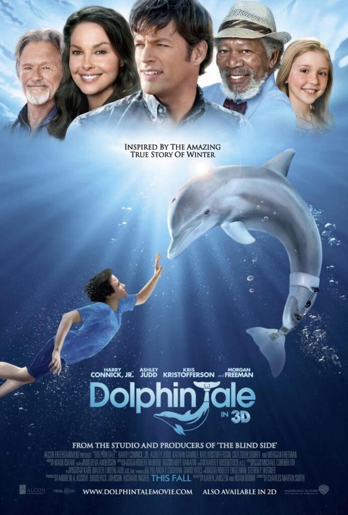 Dolphin Tale (2011) - Vertical Movie Poster