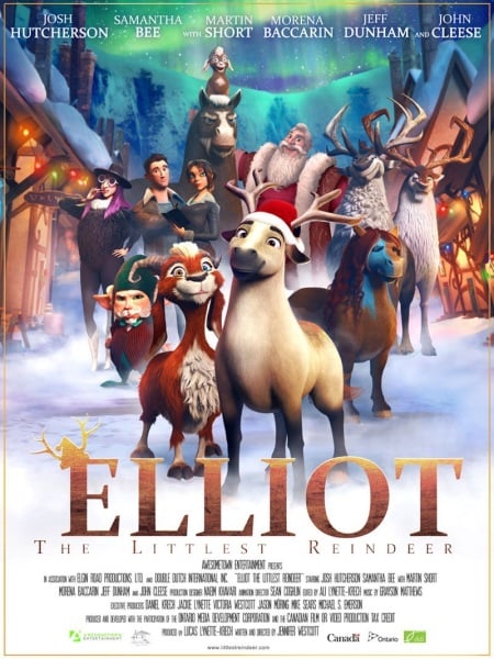 Elliot the Littlest Reindeer (2018) - Vertical Movie Poster