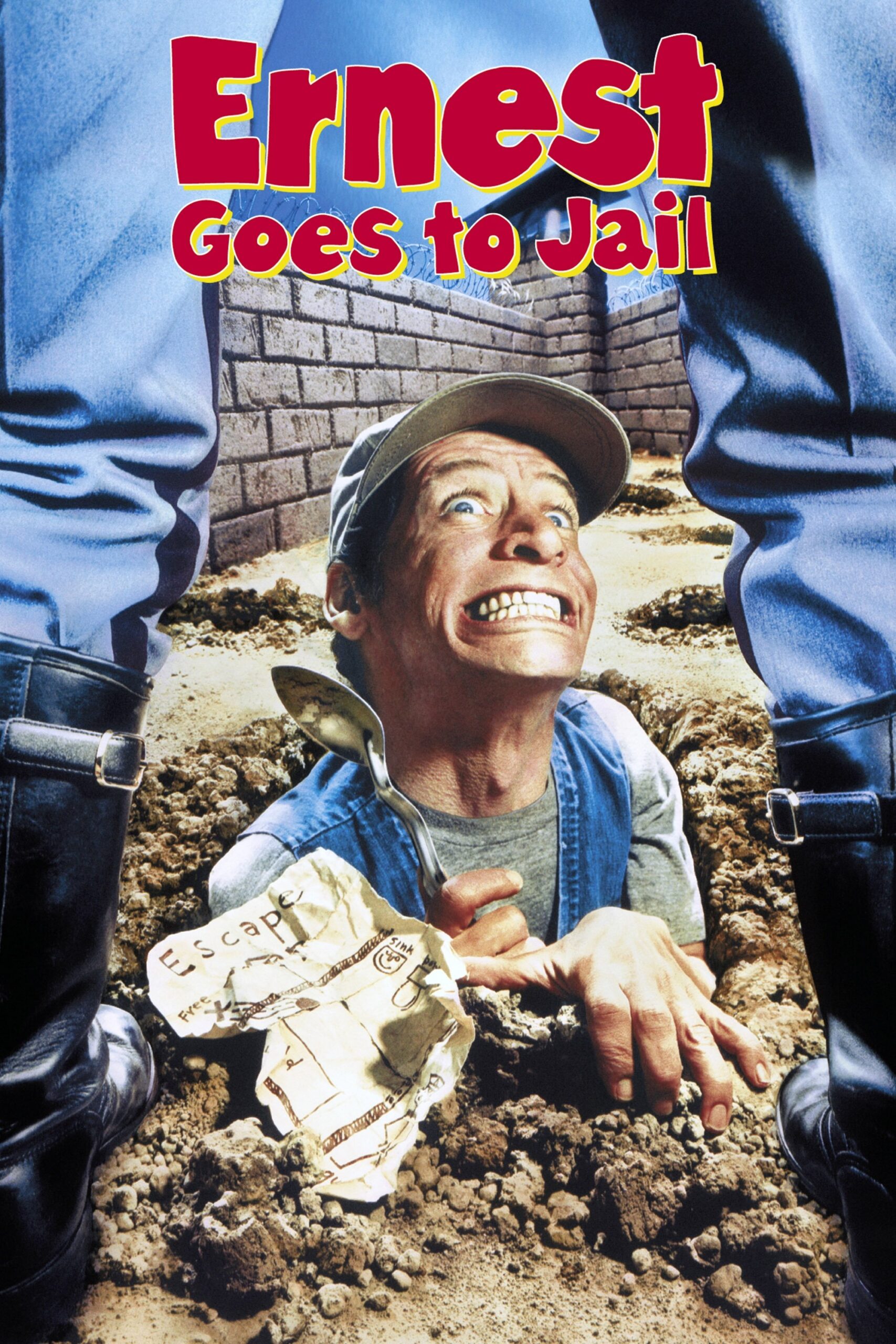 Ernest Goes to Jail (1990) - Vertical Movie Poster