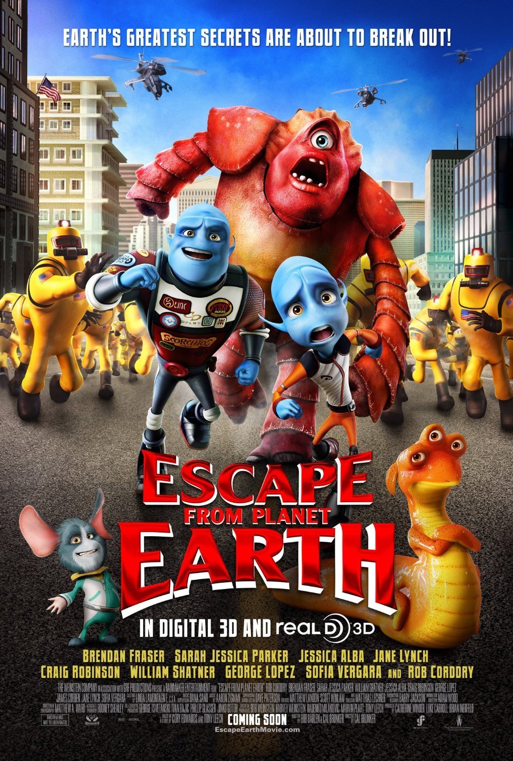Escape from Planet Earth (2006) - Vertical Movie Poster