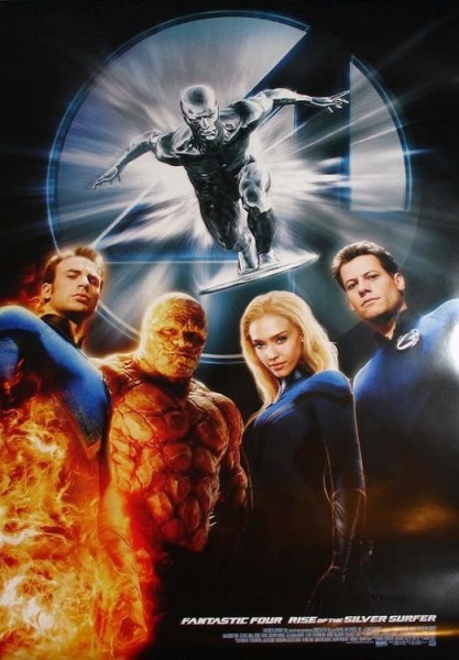 Fantastic Four: Rise of the Silver Surfer (2007) - Vertical Movie Poster