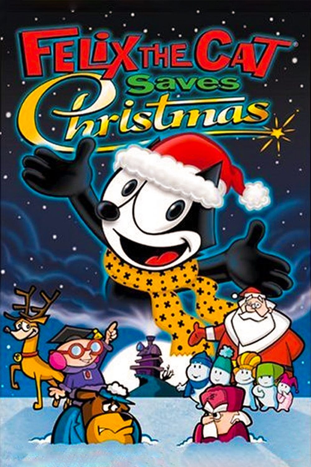Felix the Cat Saves Christmas (2004) - Vertical Movie Poster
