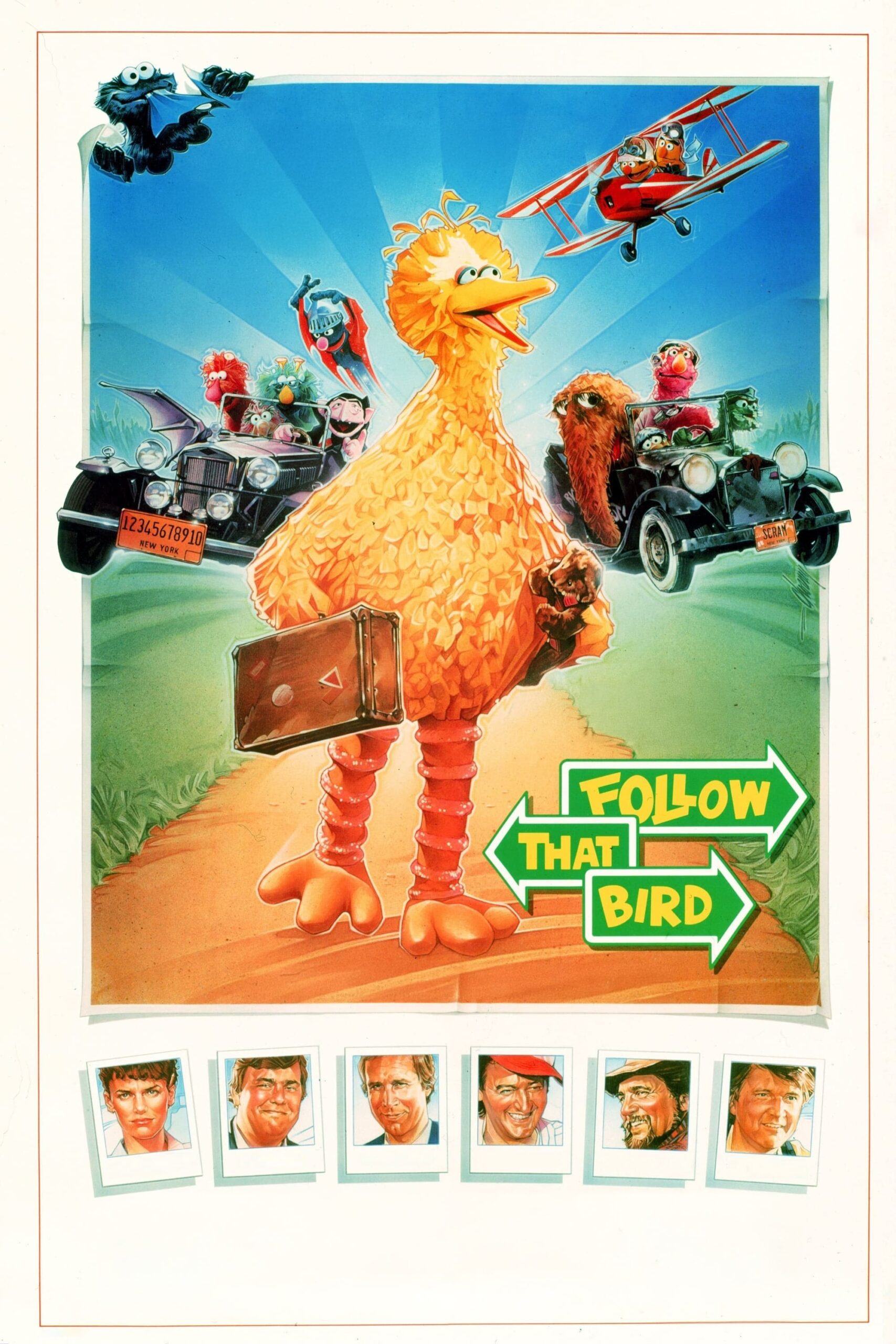 Follow That Bird (1985) - Vertical Movie Poster