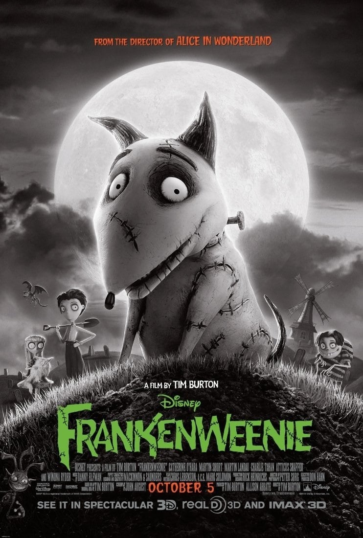Frankenweenie (2012) - Vertical Movie Poster