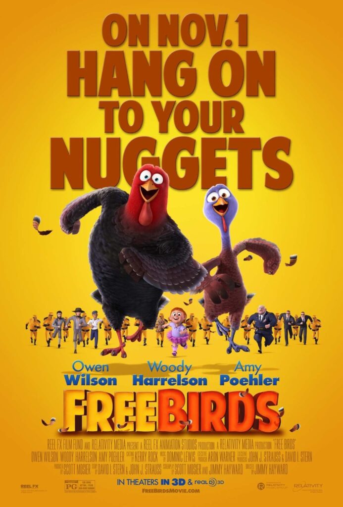 Free Birds (2013) - Vertical Movie Poster