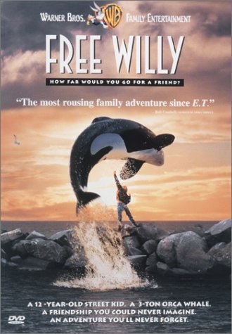 Free Willy (1993) - Vertical Movie Poster