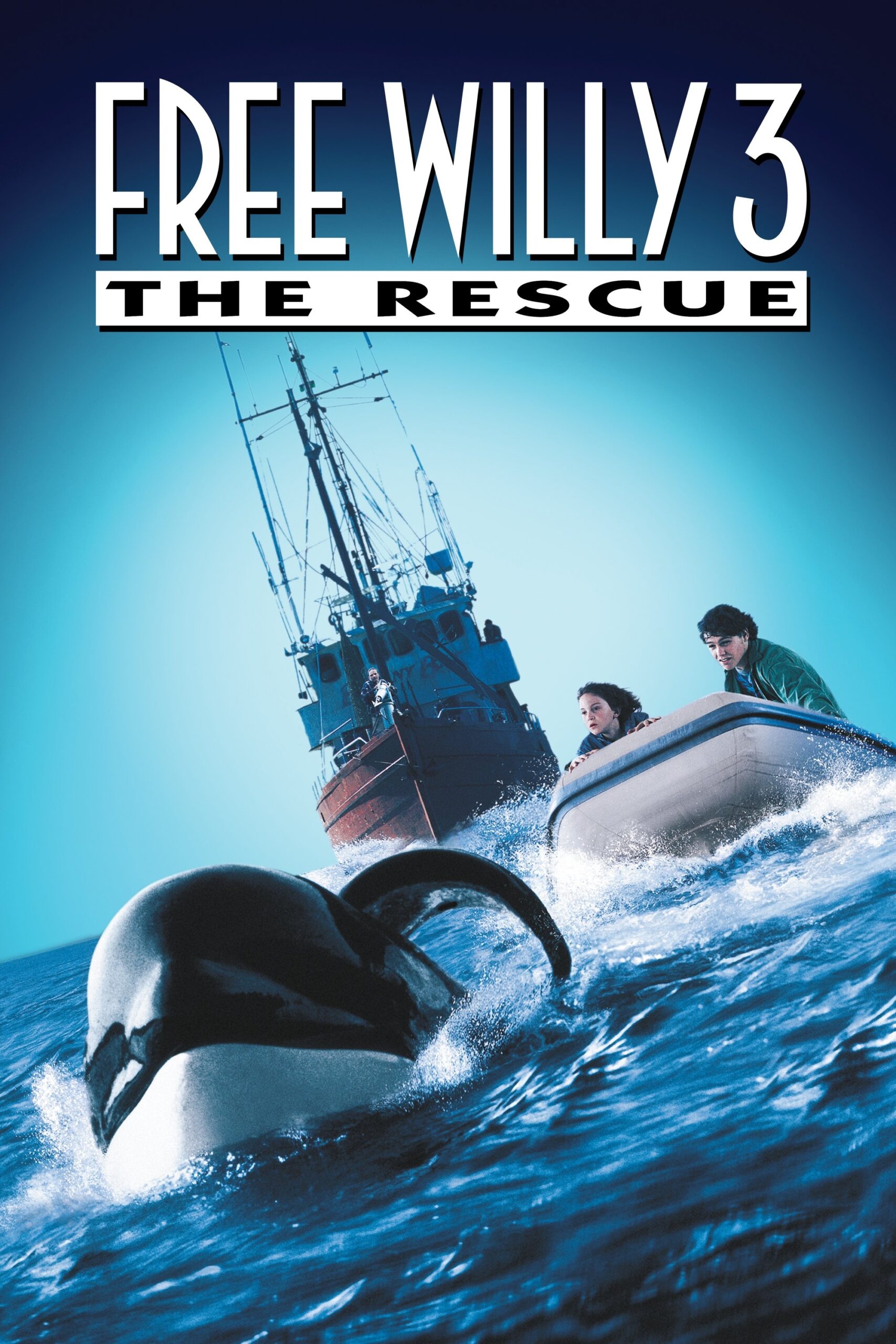 Free Willy 3: The Rescue (1997) - Vertical Movie Poster