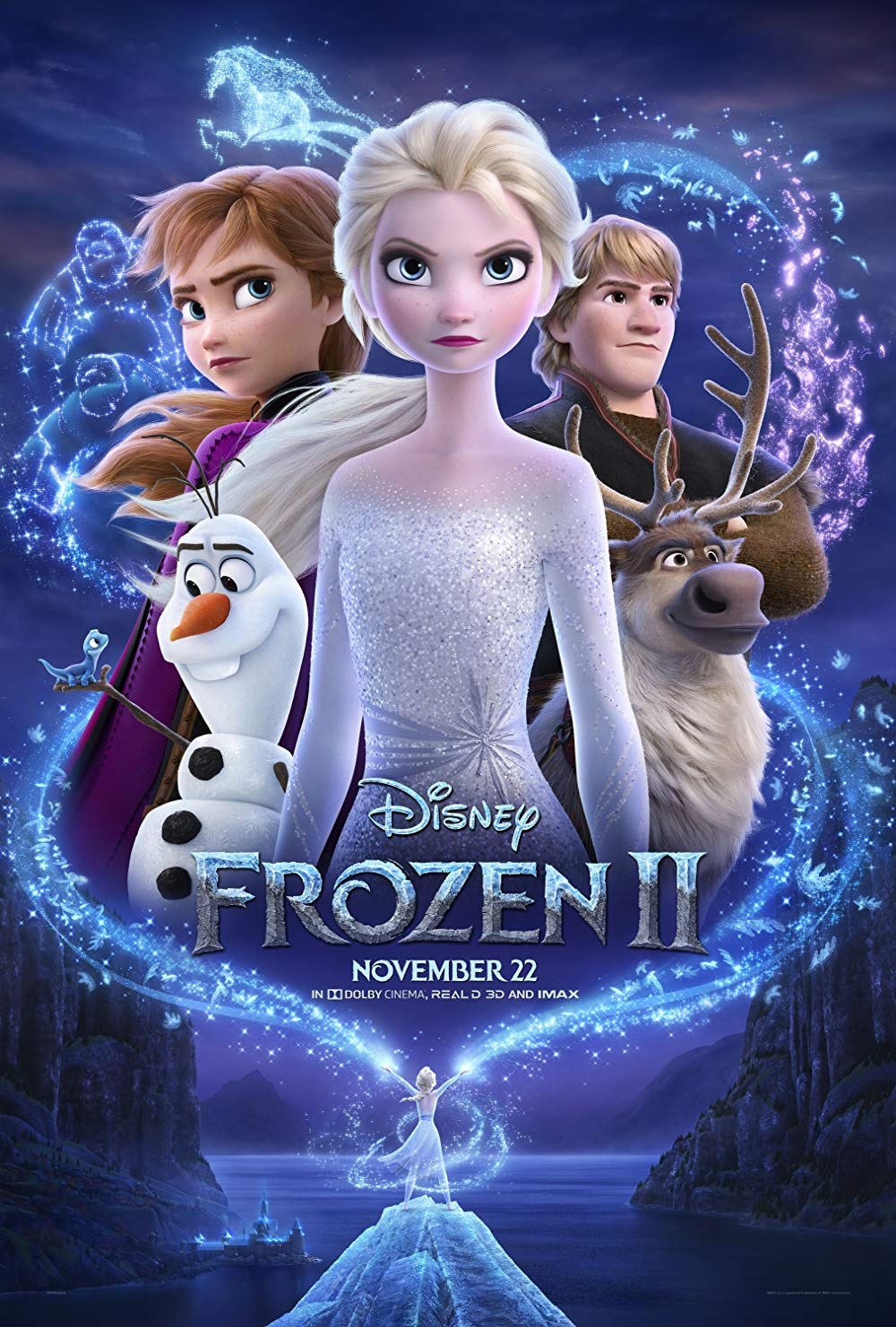 Frozen II (2019) - Vertical Movie Poster