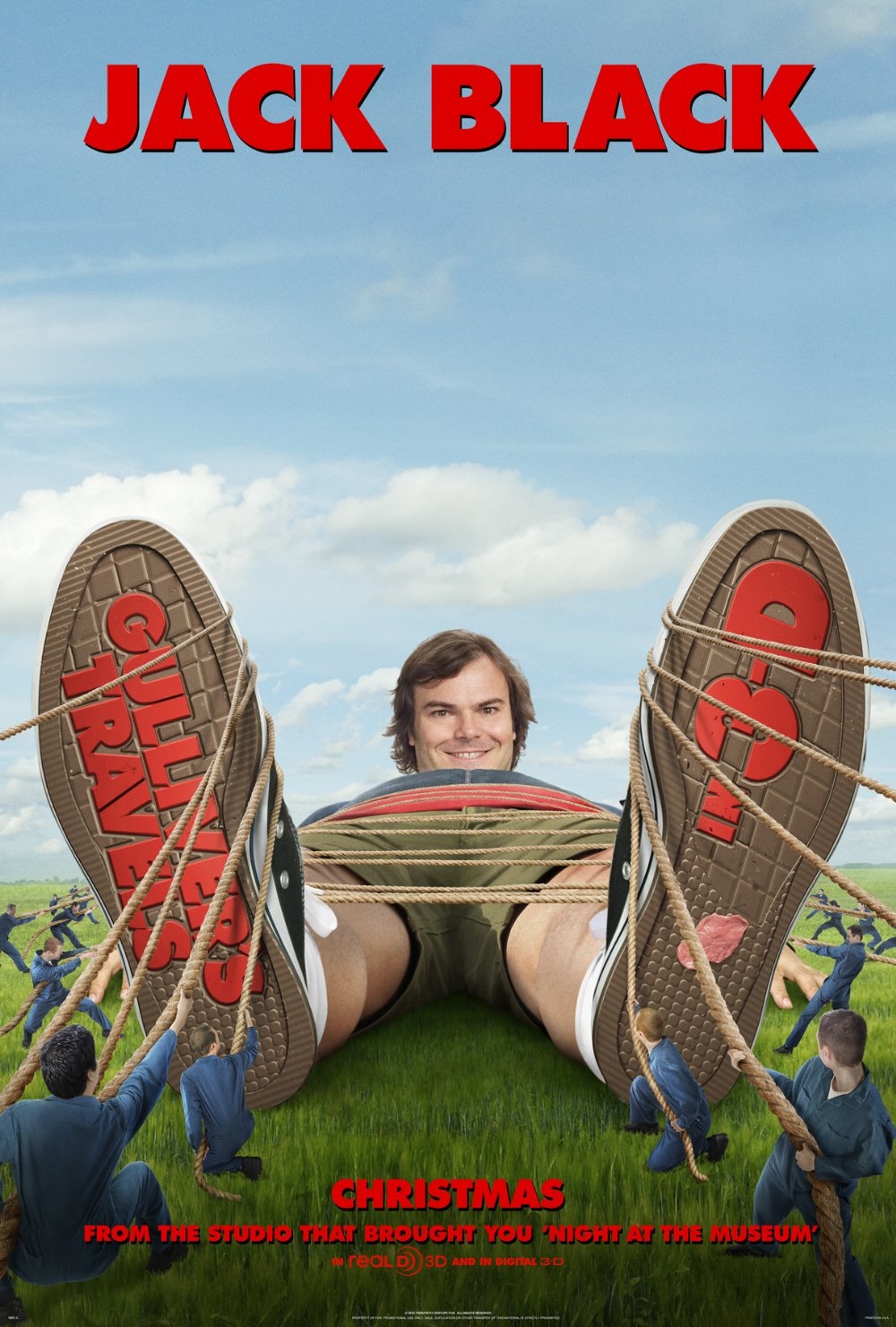 Gulliver's Travels (2010) - Vertical Movie Poster