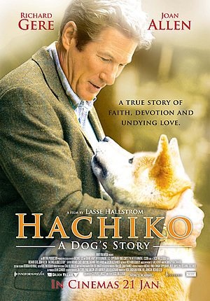 Hachi: A Dog's Tale (2009) - Vertical Movie Poster