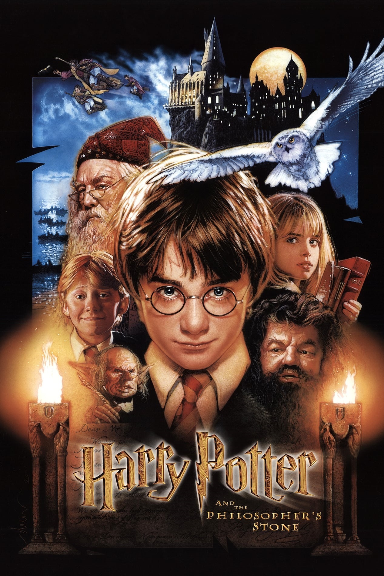 Harry Potter and the Sorcerer's Stone (2001) - Vertical Movie Poster
