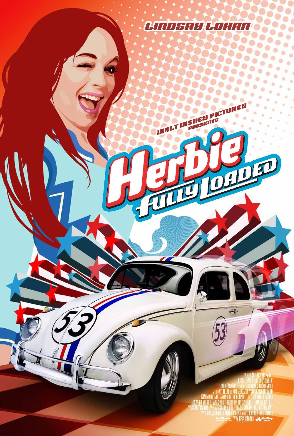 Herbie: Fully Loaded (2005) - Vertical Movie Poster