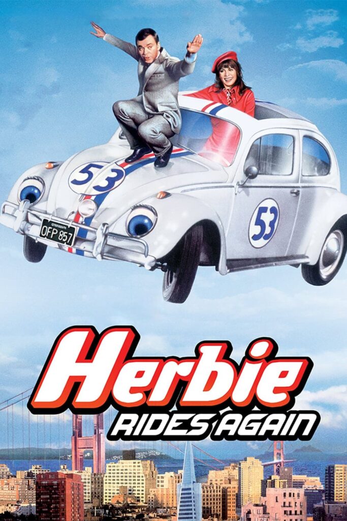 Herbie Rides Again (1974) - Vertical Movie Poster