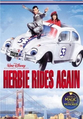 Herbie Rides Again (1974) - Vertical Movie Poster