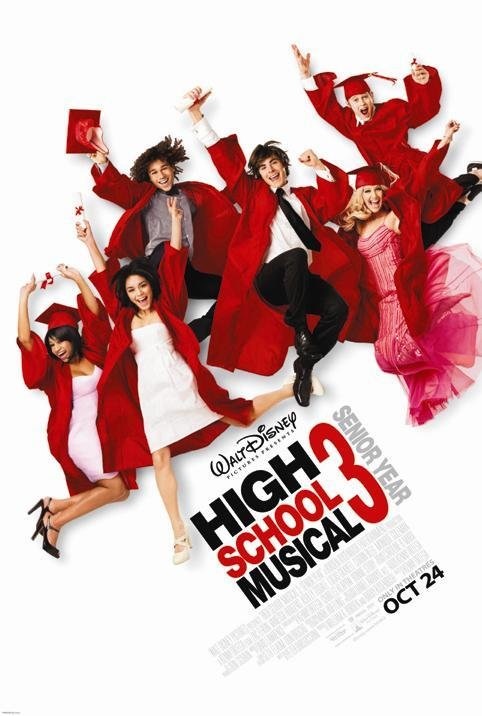 High School Musical 3: Senior Year (2008) - Vertical Movie Poster