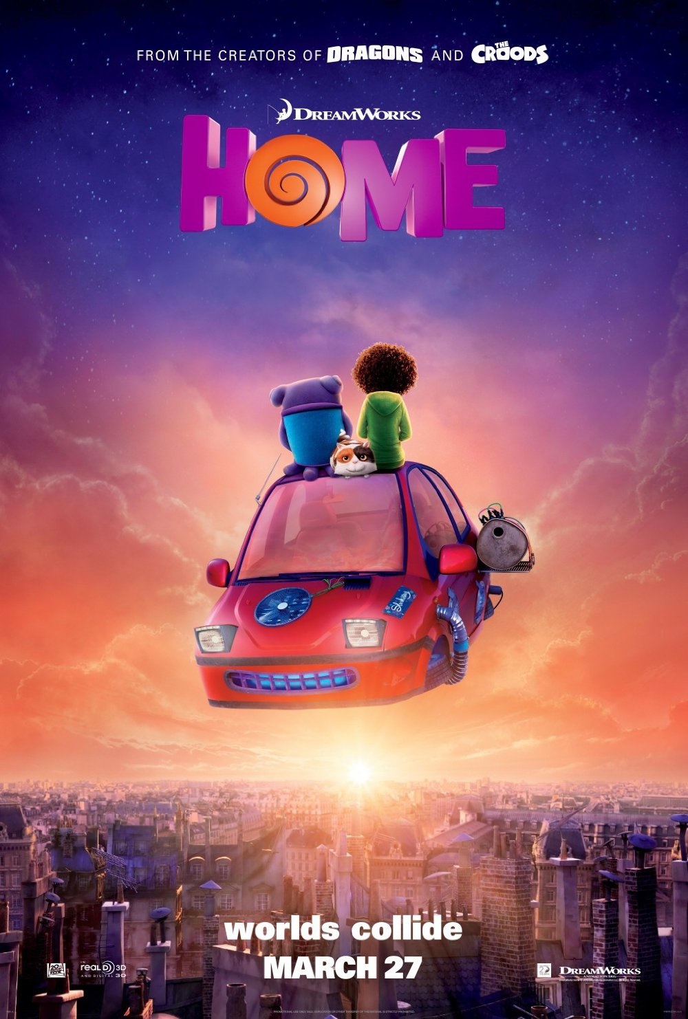 Home (2015) - Vertical Movie Poster