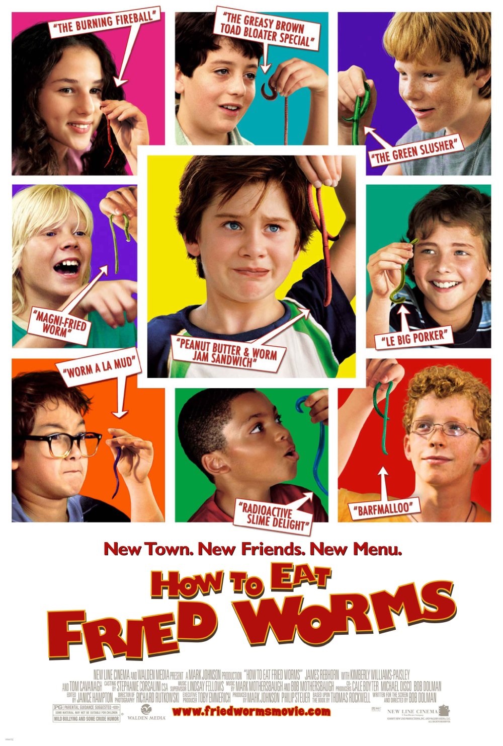 How to Eat Fried Worms (2006) - Vertical Movie Poster