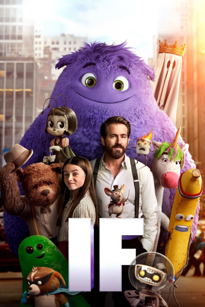 IF (2023) - Vertical Movie Poster