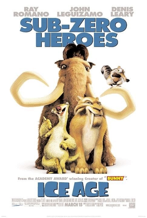 Ice Age (2002) - Vertical Movie Poster