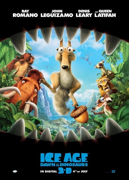 Ice Age: Dawn of the Dinosaurs (2009) - Vertical Movie Poster