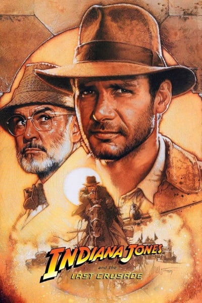 Indiana Jones and the Last Crusade (1989) - Vertical Movie Poster