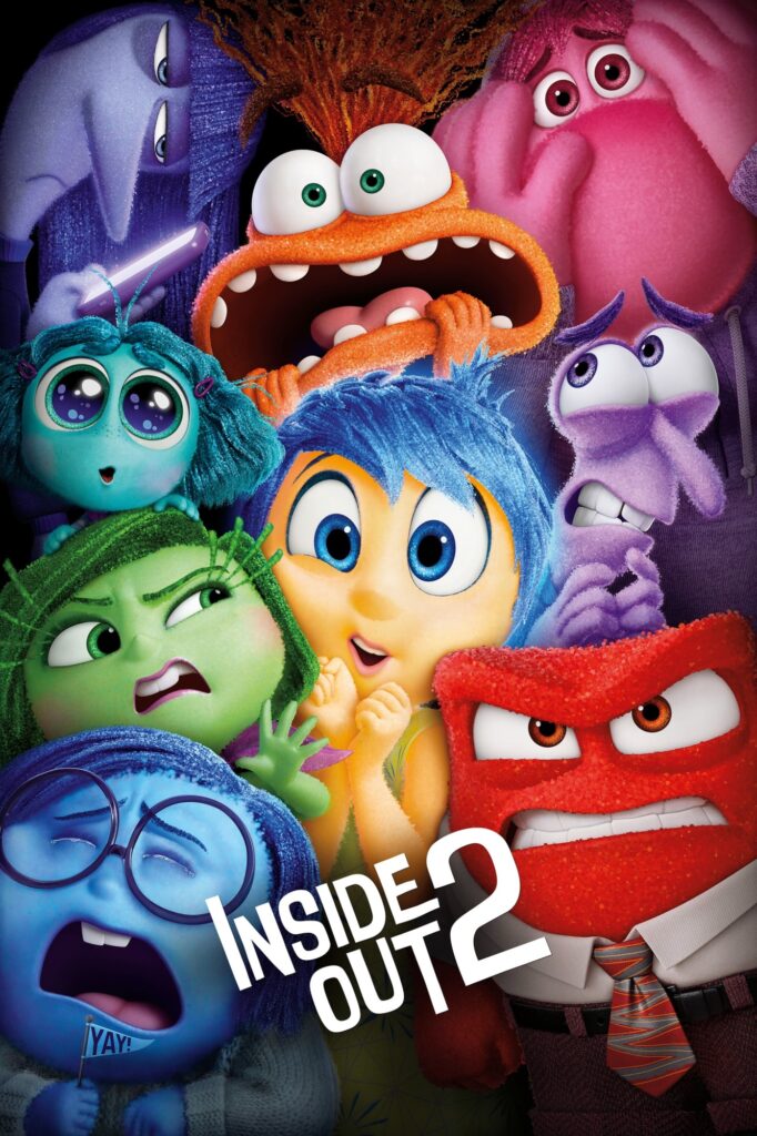 Inside Out 2 (2024) - Vertical Movie Poster