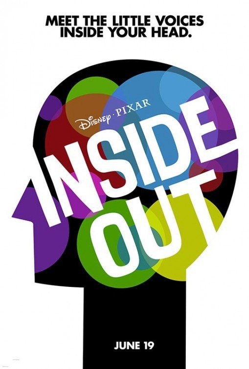 Inside Out (2015) - Vertical Movie Poster