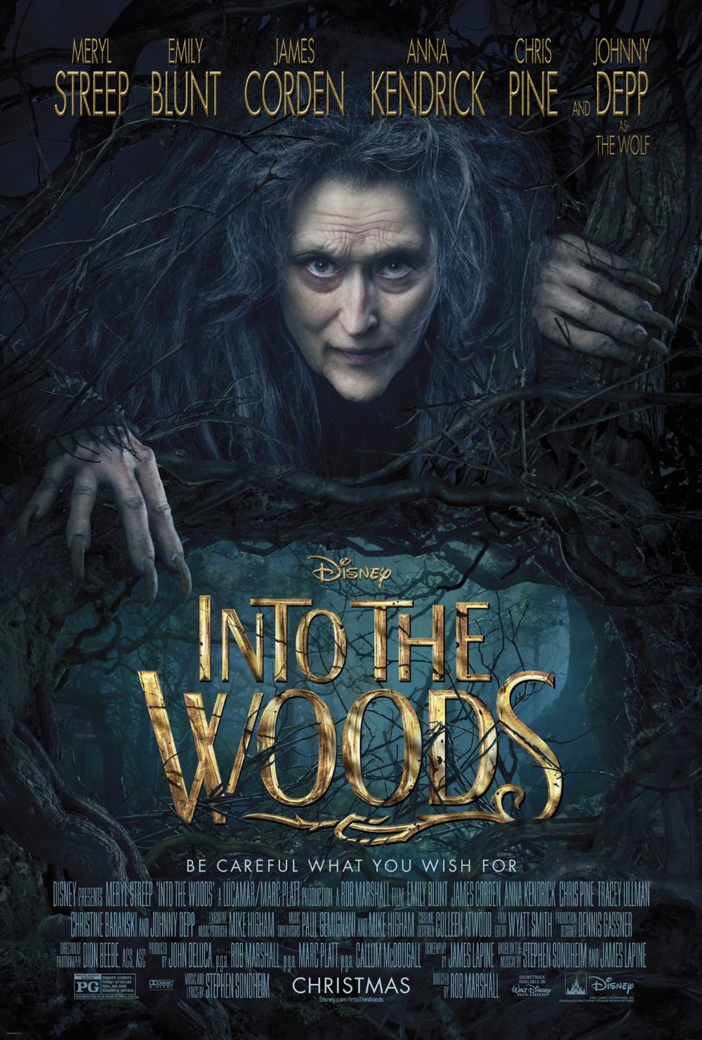 Into the Woods (2014) - Vertical Movie Poster