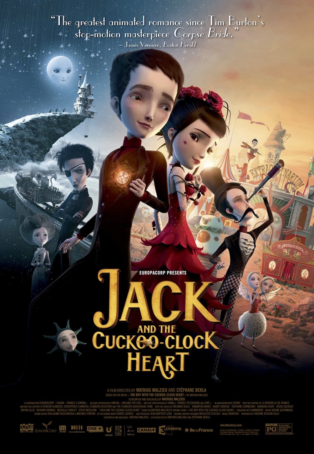 Jack and the Cuckoo-Clock Heart (2013) - Vertical Movie Poster