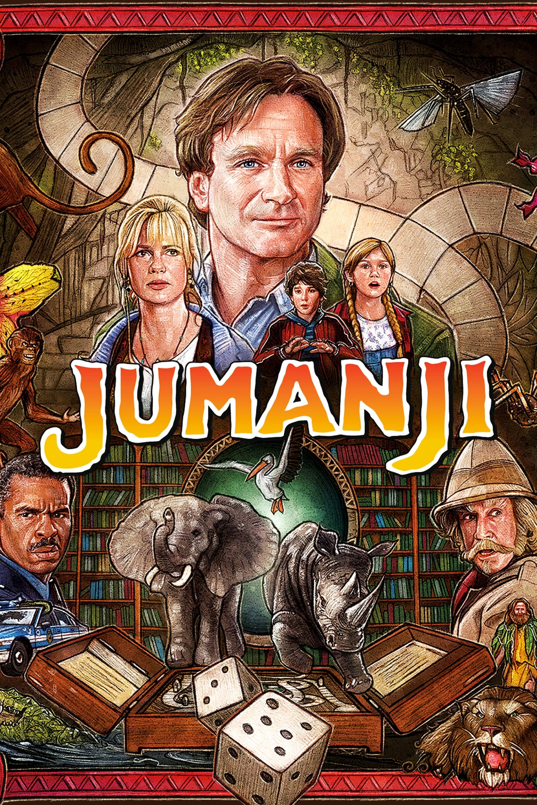 Jumanji (1995) - Vertical Movie Poster